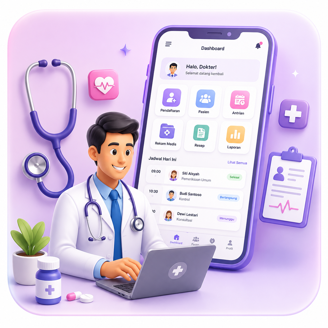 Aplikasi Klinik
